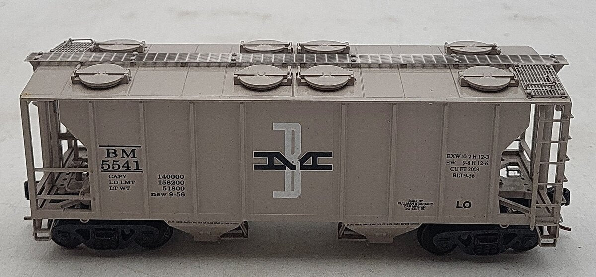S-Helper 00006 "S" Scale Boston & Maine PS-2 2-Bay Hopper #5541 LN/Box