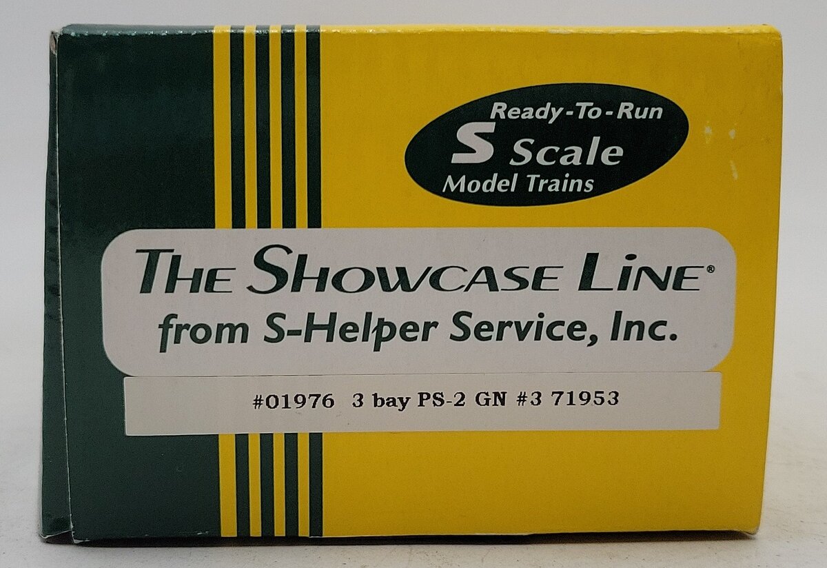 S-Helper 01976 S Scale  Great Northern 3-Bay PS-2 Hopper #1953 LN/Box