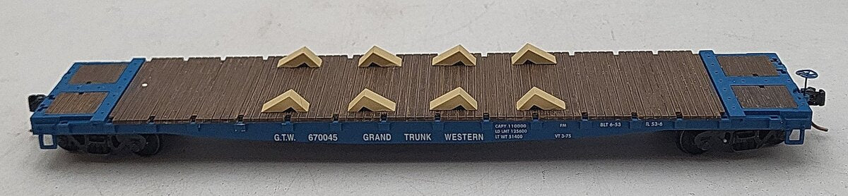 S-Helper 00559 S Grand Truck Western Flat Car #670045 LN/Box
