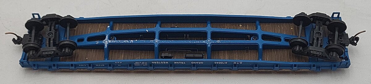 S-Helper 00559 S Grand Truck Western Flat Car #670045 LN/Box