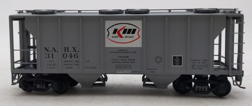 S-Helper Service 01750 S Scale Kerr McGee NAHX Covered Hopper Car #31046 LN/Box