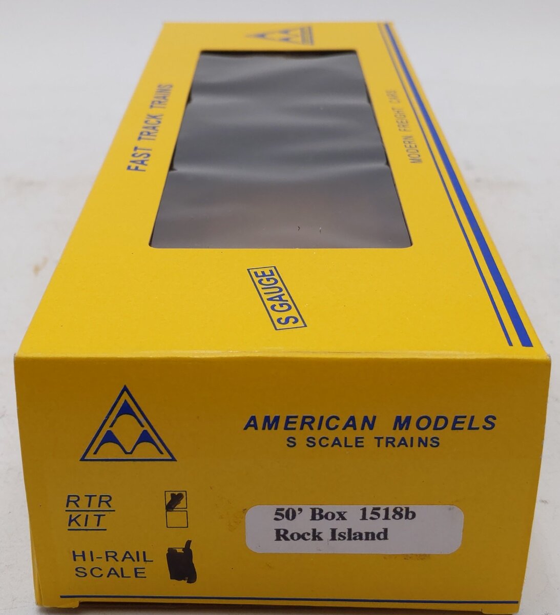 American Models 1518B S Scale Rock Island 50' Box Car #300730 LN/Box
