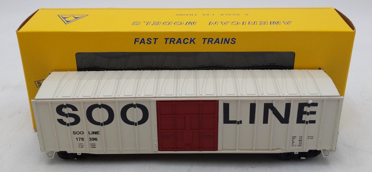 American Models 1512 S Gauge Soo Line 50' Box Car #178396 LN/Box