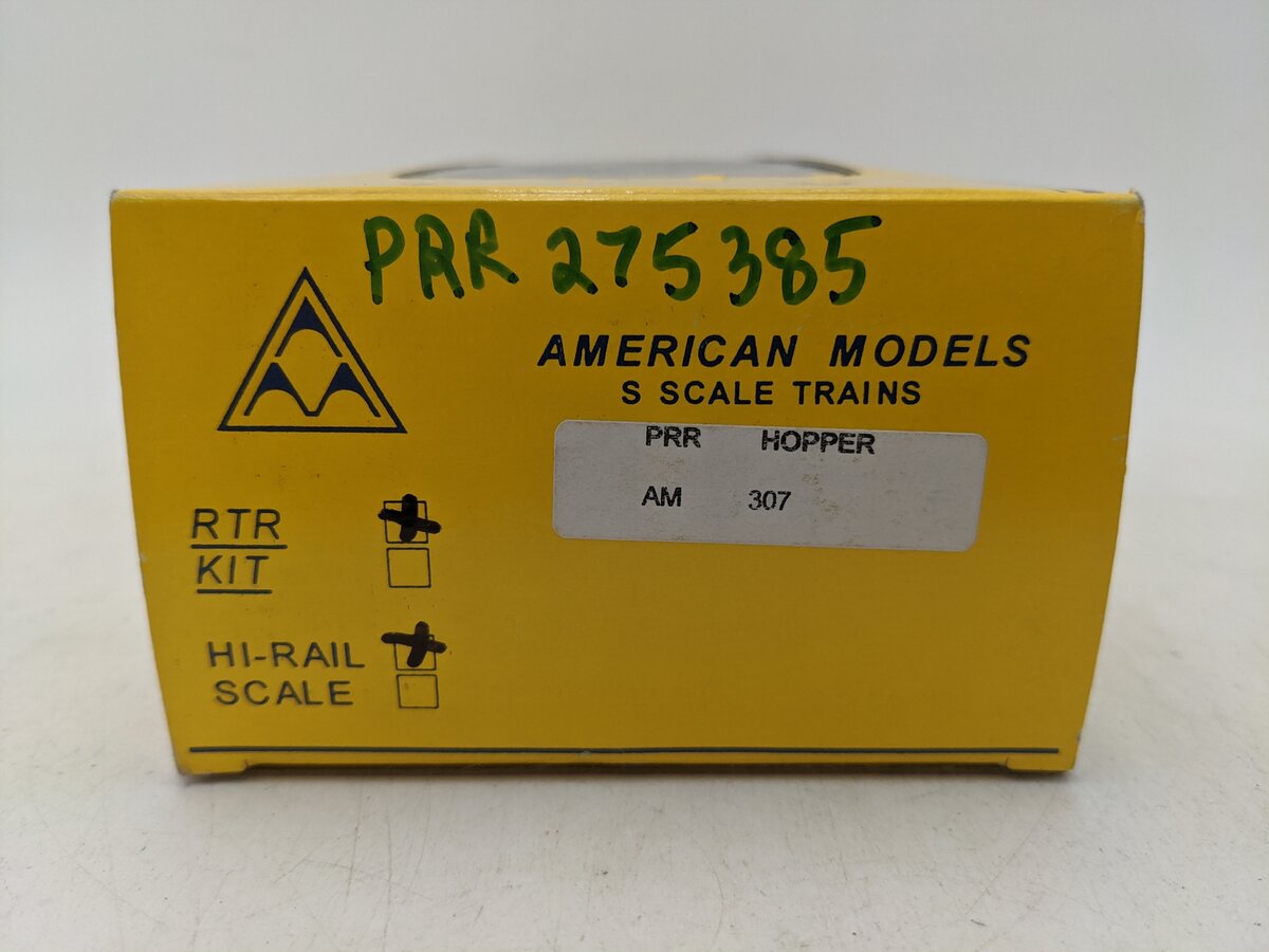 American Models 307 S Pennsylvania Railroad Hopper #275351-Scale EX/Box