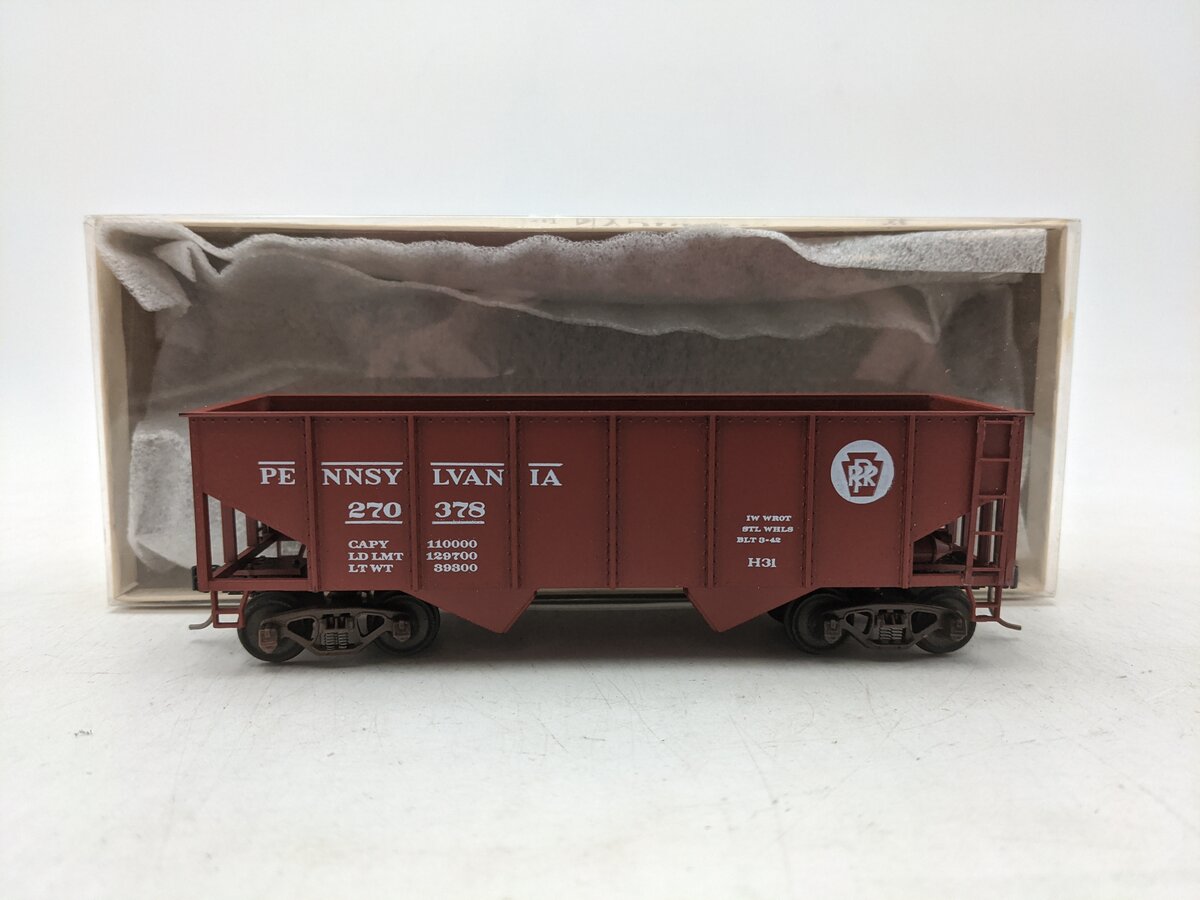 American Models S Scale Pennsylvania Railroad Boxcar #270378 EX/Box