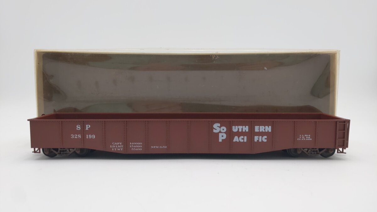 American Models 410 S Scale Southern Pacific Gondola #328199 EX/Box