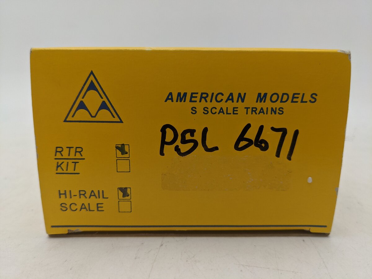 American Models 3208 S Scale (Scale) Peabody Coal Hopper Car EX/Box