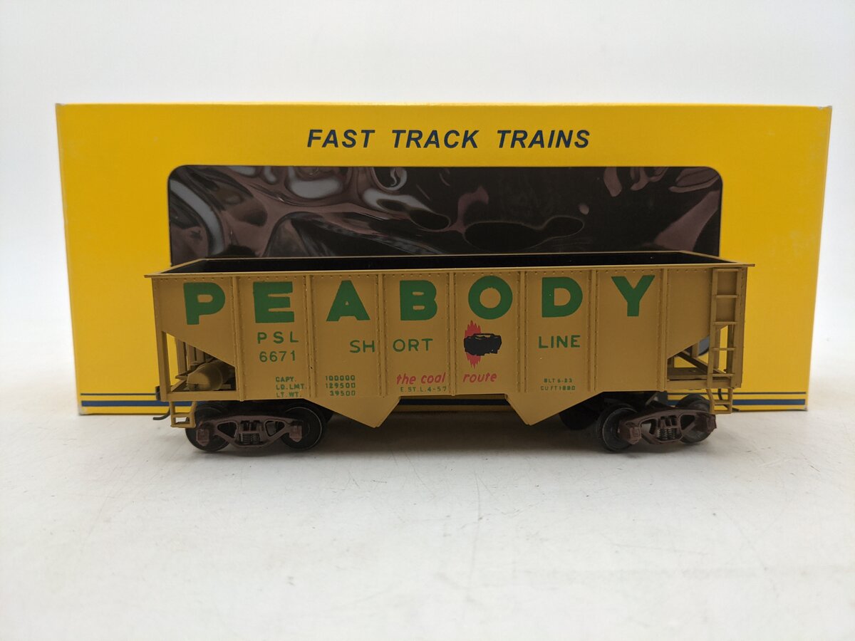 American Models 3208 S Scale (Scale) Peabody Coal Hopper Car EX/Box