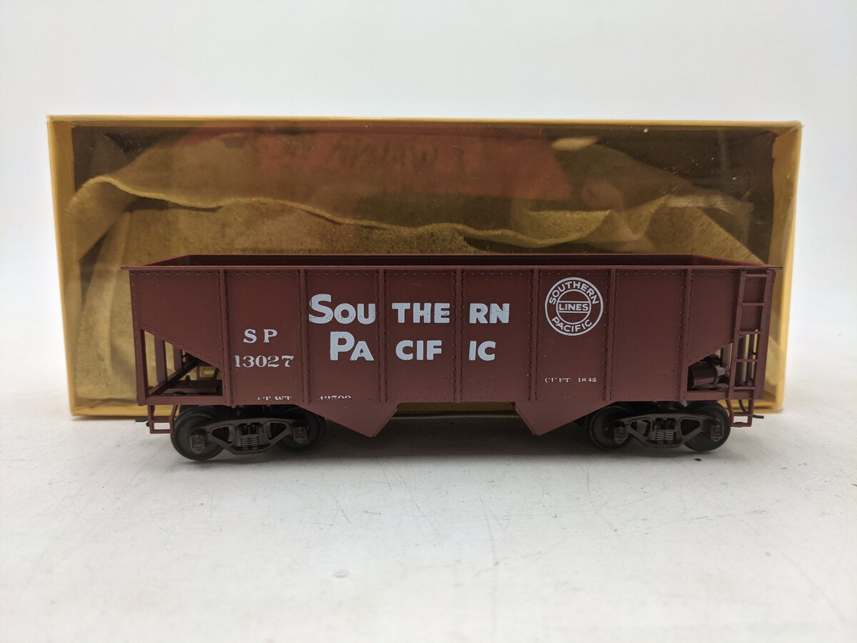 American Models 311 S Scale Southern Pacific 2- Bay Hopper Car Kit (Assembled) EX/Box