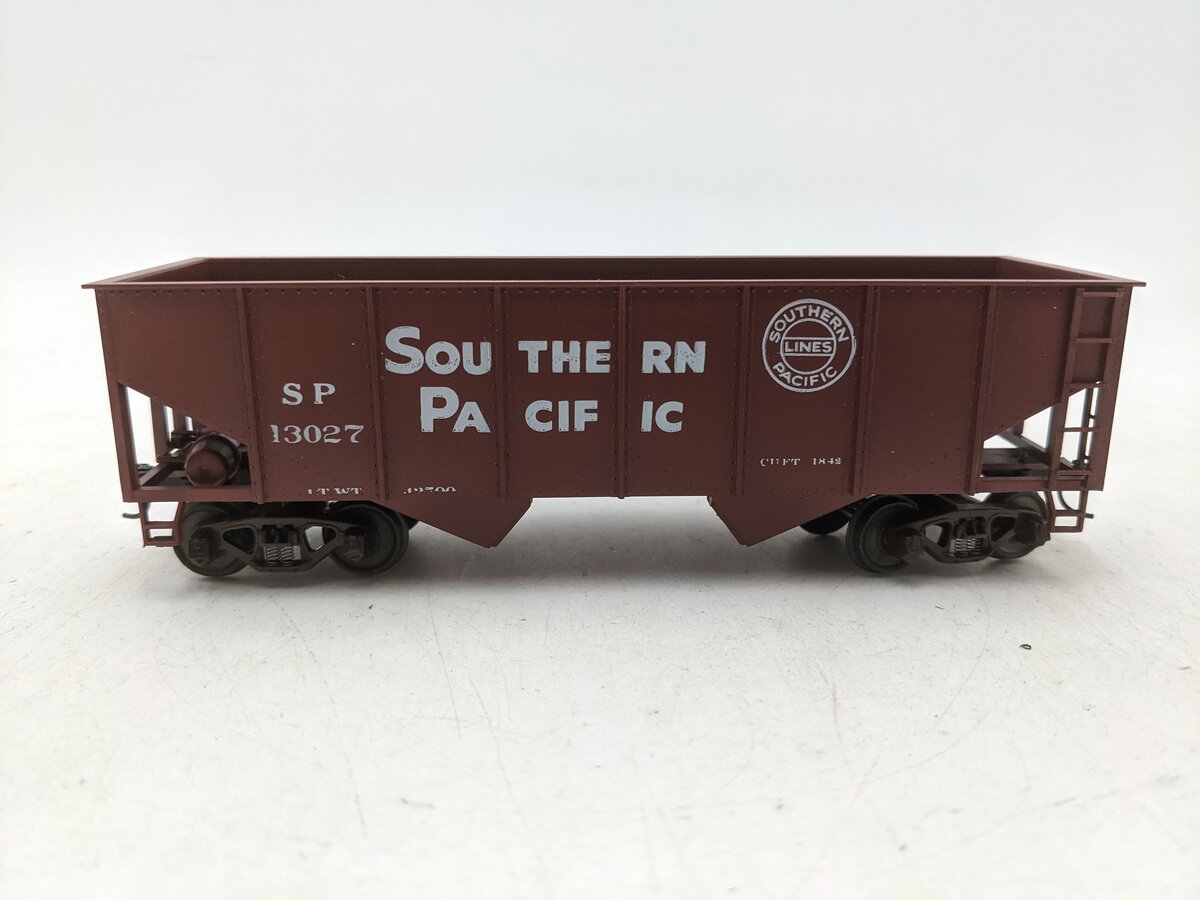 American Models 311 S Scale Southern Pacific 2- Bay Hopper Car Kit (Assembled) EX/Box