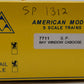 American Models 7711 S Scale Southern Pacific Bay Window Caboose #1312 EX/Box