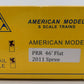 American Models 2011 S Scale Pennsylvania Flat Car #470132 EX/Box