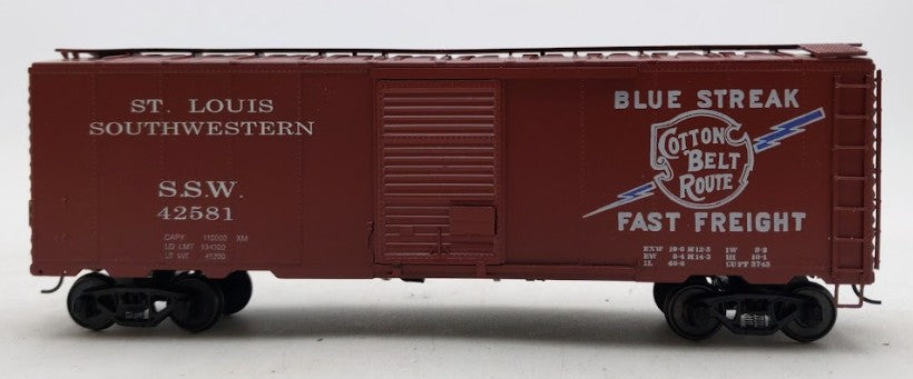 American Models 1103 S Scale St. Louis South Western 40' Box Car #42581 LN/Box
