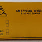 American Models S Gauge Pennsylvania Railroad Flatcar #470145 w/ Load VG/Box