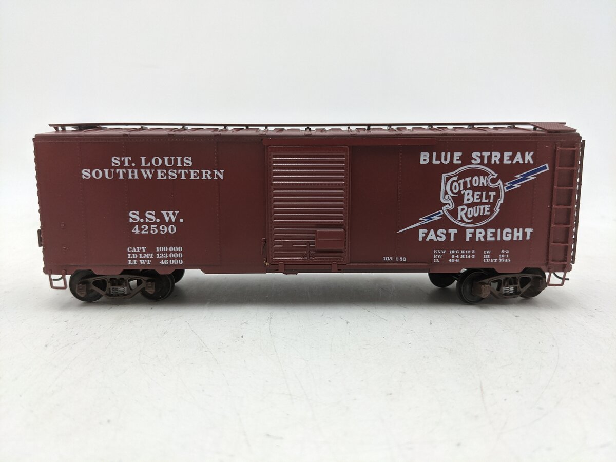 American Models 1103 S Scale St. Louis South Western 40' Box Car #42590 EX/Box