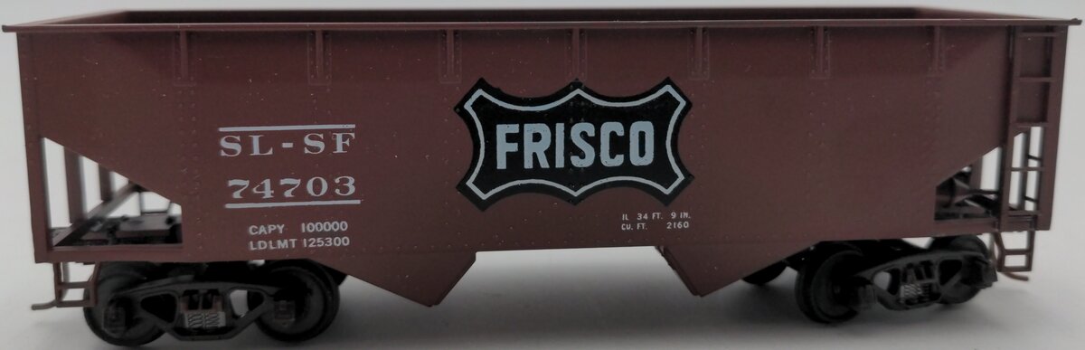 American Models S Scale Frisco Hopper Car #74703 EX