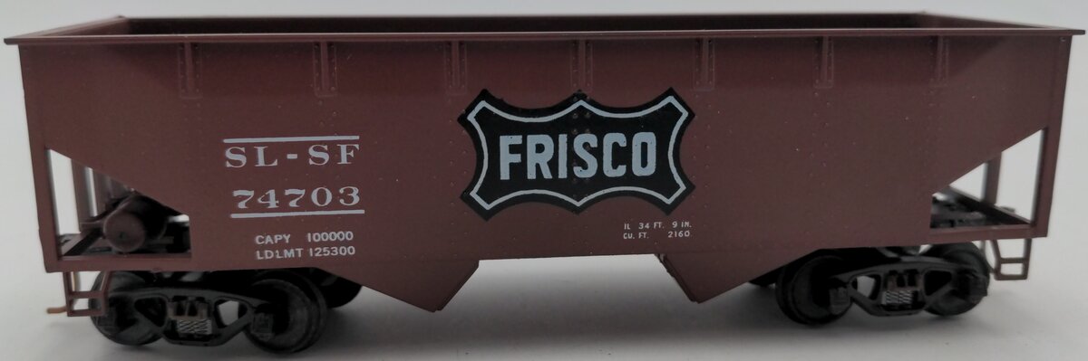 American Models S Scale Frisco Hopper Car #74703 EX