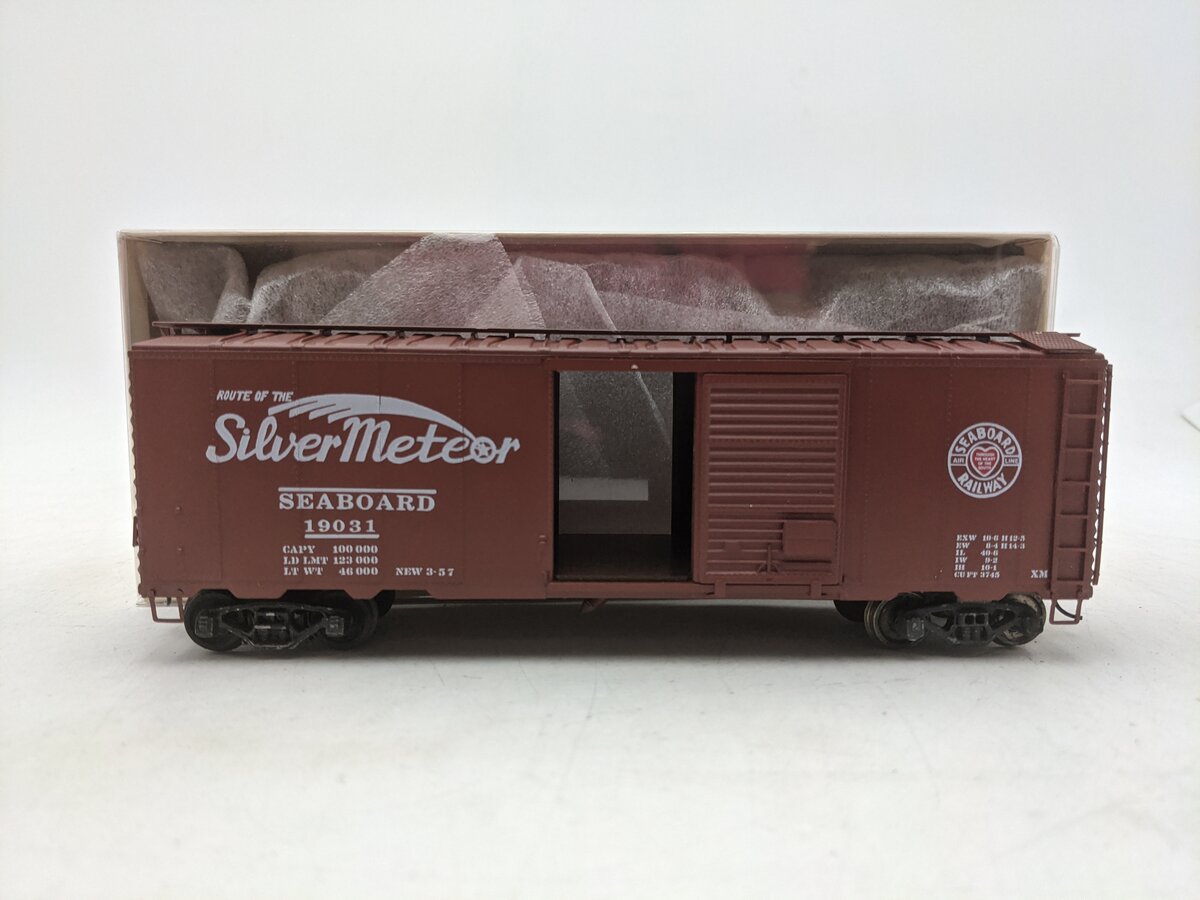 American Models 116 S Gauge Seaboard Air Line Boxcar- Scale EX/Box