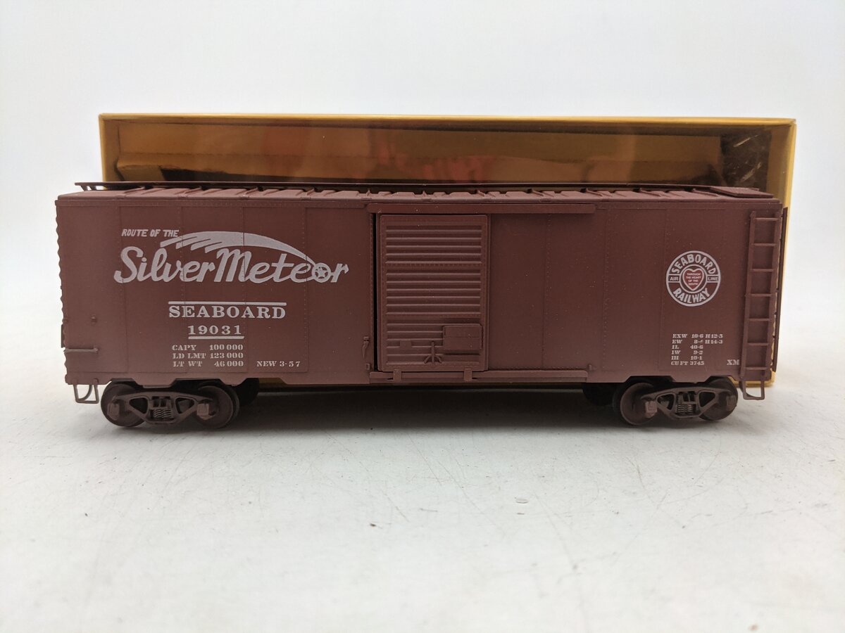 American Models S Scale Seaboard Boxcar #19031 EX/Box