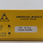 American Models 1505 S Union Pacific Boxcar #462291 (High-Rail) EX/Box