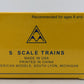 American Models 6022 S Scale (Hi-Rail) Frisco Flatcar #100347 VG/Box