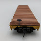 American Models 6022 S Scale (Hi-Rail) Frisco Flatcar #100347 VG/Box