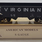 American Models 313 S Scale Virginian 2-Bay Hopper #2123 VG/Box