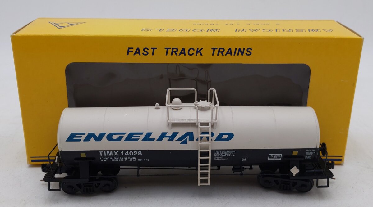 American Models 505 S Scale Engelhard Tank Car #14028 LN/Box