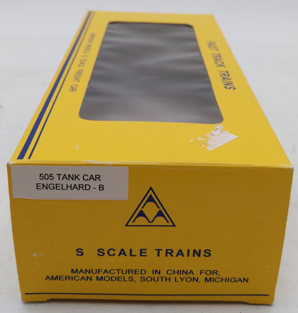American Models 505 S Scale Engelhard Tank Car #14033 LN/Box