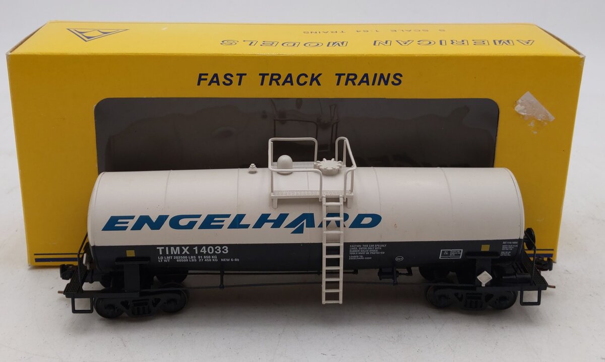American Models 505 S Scale Engelhard Tank Car #14033 LN/Box