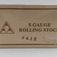 American Models 412 S Scale SOO Line Gondola #87992 EX/Box