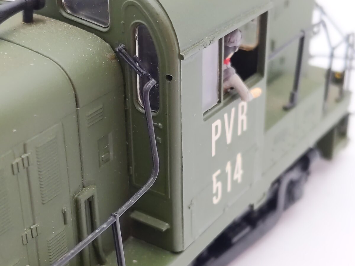 American Models Custom S Gauge Green PVR RS3 Diesel Locomotive #514 EX