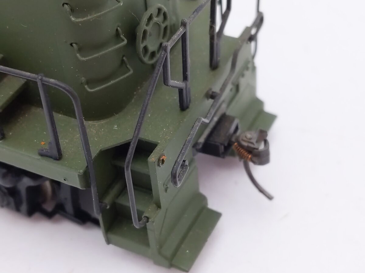 American Models Custom S Gauge Green PVR RS3 Diesel Locomotive #514 EX