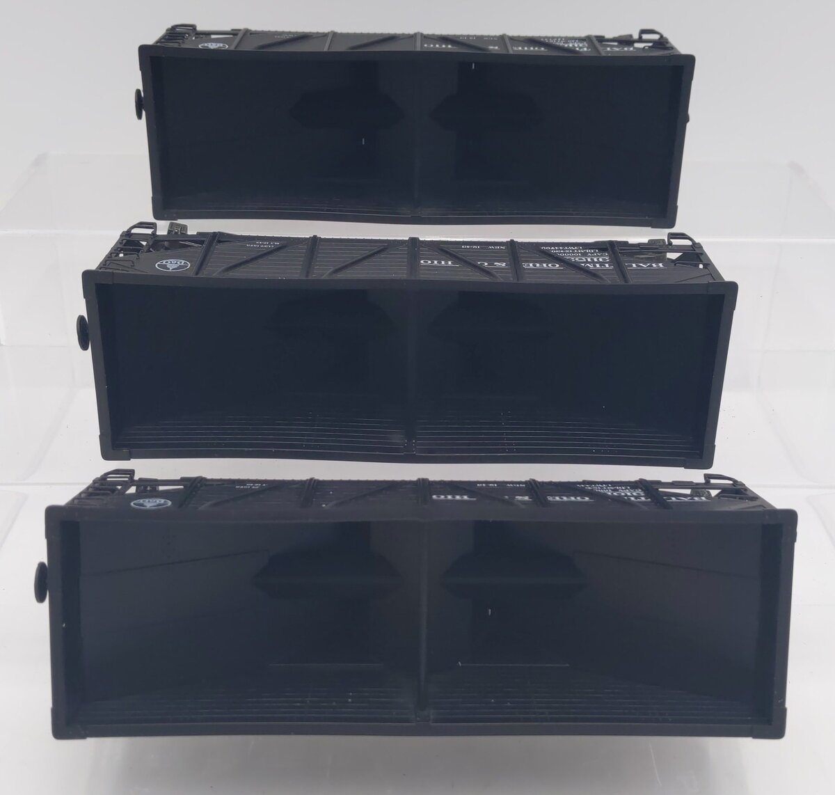 S-Helper 00764 S-Scale Baltimore & Ohio 2-Bay Hopper 3 Car Set #1 LN/Box
