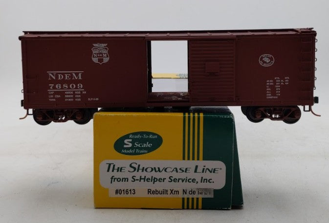 S-Helper 01613 S Scale National Railways of Mexico Boxcar #76809 LN/Box