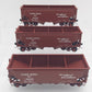 S-Helper Service 01113 S Gauge Illinois Central Offset Hoppers 3-Pack EX/Box