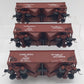 S-Helper Service 01113 S Gauge Illinois Central Offset Hoppers 3-Pack EX/Box