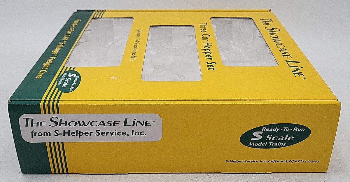 S-Helper 01178 S Scale Baltimore & Ohio 3 Car Hopper Set A LN/Box