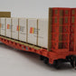 The Showcase Line 00161 S Scale IC Bulkhead Flatcar w/ GBP Load LN/Box
