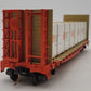 The Showcase Line 00161 S Scale IC Bulkhead Flatcar w/ GBP Load LN/Box