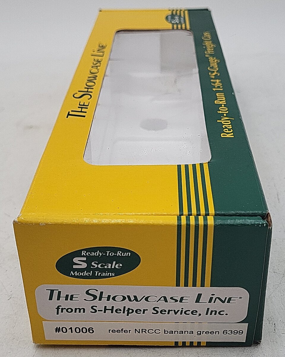 S-Helper Service 01006 S Scale NRCC Banana Green Reefer #6399 LN/Box