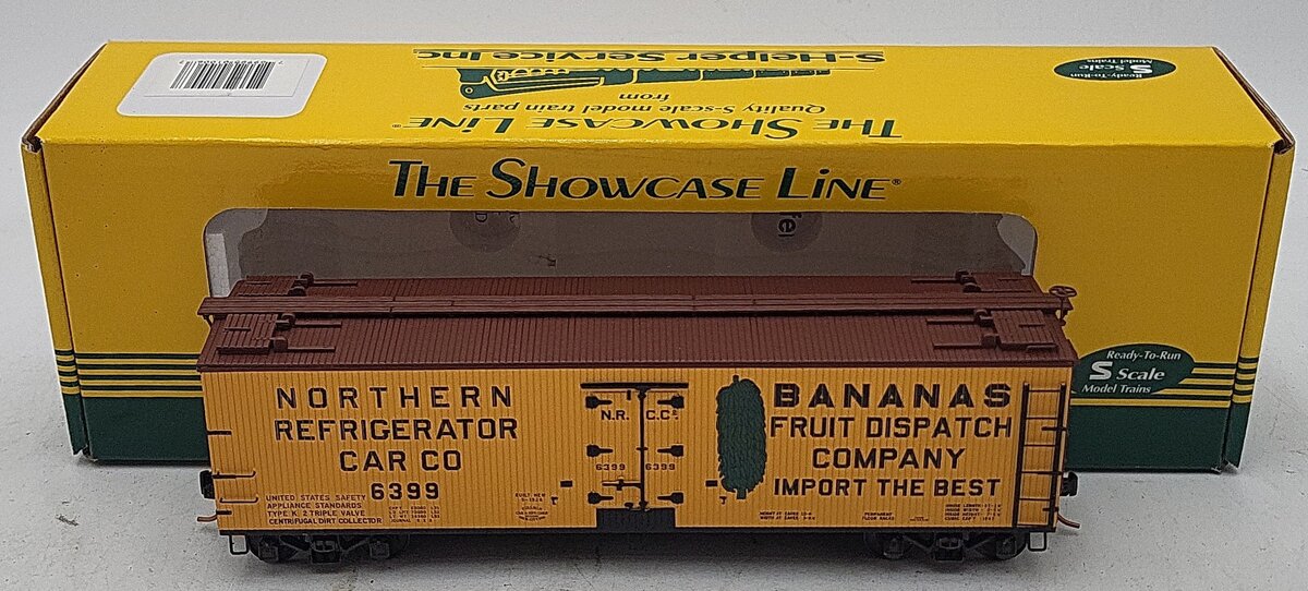 S-Helper Service 01006 S Scale NRCC Banana Green Reefer #6399 LN/Box