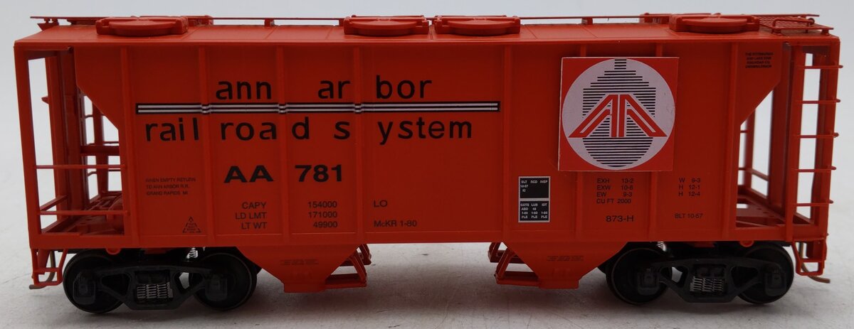 S-Helper 00415 S Gauge Ann Arbor 2 Bay PS-2 Hopper #781 EX/Box