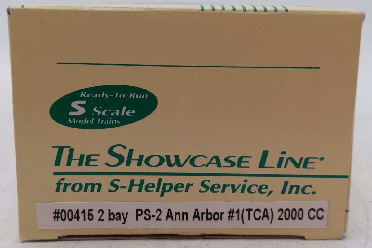 S-Helper 00415 S Gauge Ann Arbor 2 Bay PS-2 Hopper #781 EX/Box