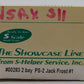 S-Helper 00972 "S" Scale Christmas "Jack Frost" 3-Bay PS-2 Hopper Car #311 LN/Box