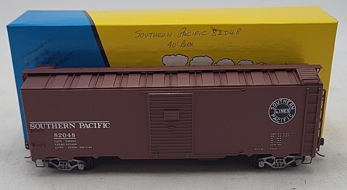 Pacific Rail 1937 AAR 40 Ft Boxcar Southern Pacific B-425 Overnight #82048 Kit LN/Box