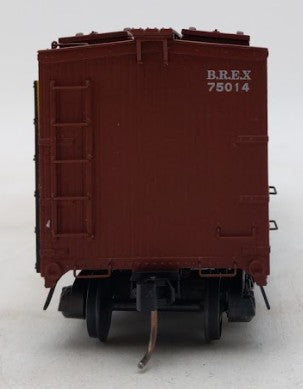 S-Helper 00484 S Scale Burlington Route 40' Wooden Billboard Reefer #75014 LN/Box