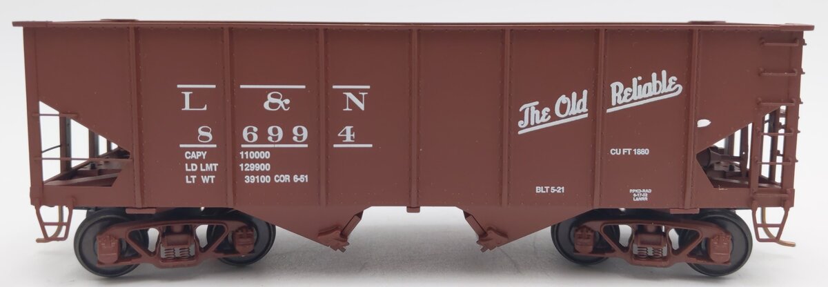 S-Helper Service 01187 S Scale Louisville & Nashville 2-Bay Hopper Car #86994 EX/Box