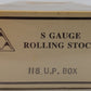 American Models 118 S Scale Union Pacific 40' Box Car #19880 EX/Box
