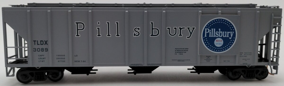 American Models 3089 S Scale RTR Pillsbury Hopper LN/Box